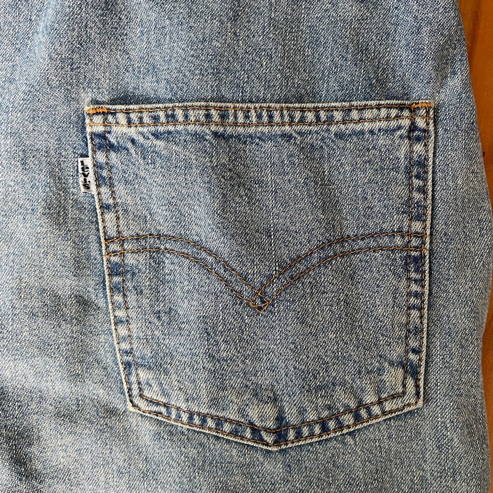 Vintage Levi's Denim Shortalls - Picture 4 of 12